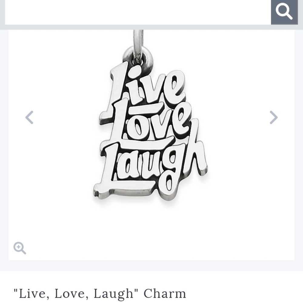 Live laugh love charm